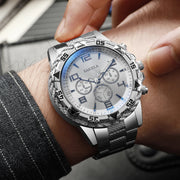 4pc Steel Arabic Quartz Set (Men’s)