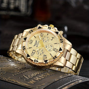 Large Dial Quartz Watch