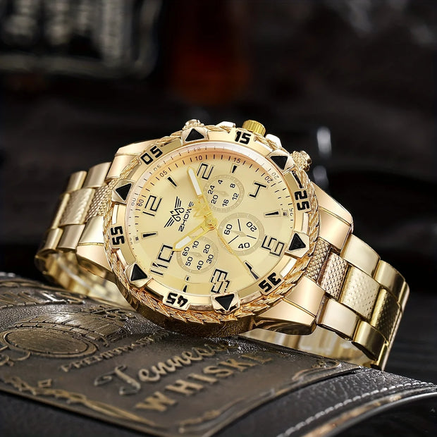 Large Dial Quartz Watch