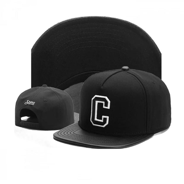 C Embroidery Cap Baseball Cap for Men