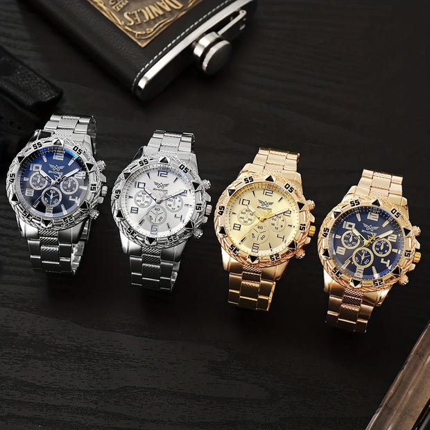 Large Dial Quartz Watch