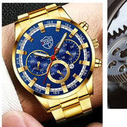 Men's Business Stainless Steel Quartz Watch