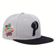 P Letter Embroidery Baseball Caps