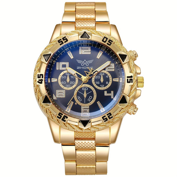 Large Dial Quartz Watch