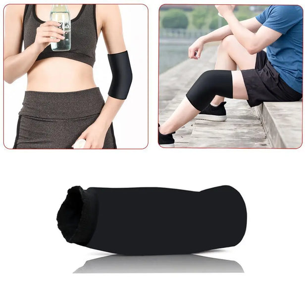 Elbow Ice Pack Hot & Cold Elbow Brace Gel Ice Wrap Compression Sleeve for Wrist Swelling Soreness Reduce Joint Pain Bruising