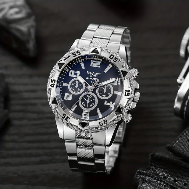 Large Dial Quartz Watch