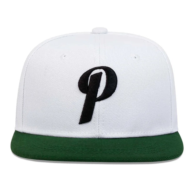P Letter Embroidery Baseball Caps